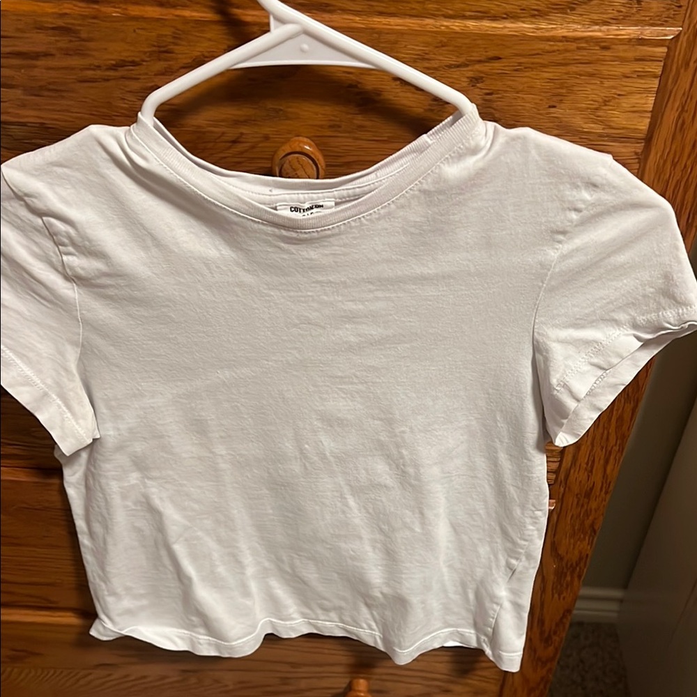 White Neck Women's Top